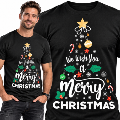 KOSZULKA ŚWIĄTECZNA MERRY CHRISTMAS 6